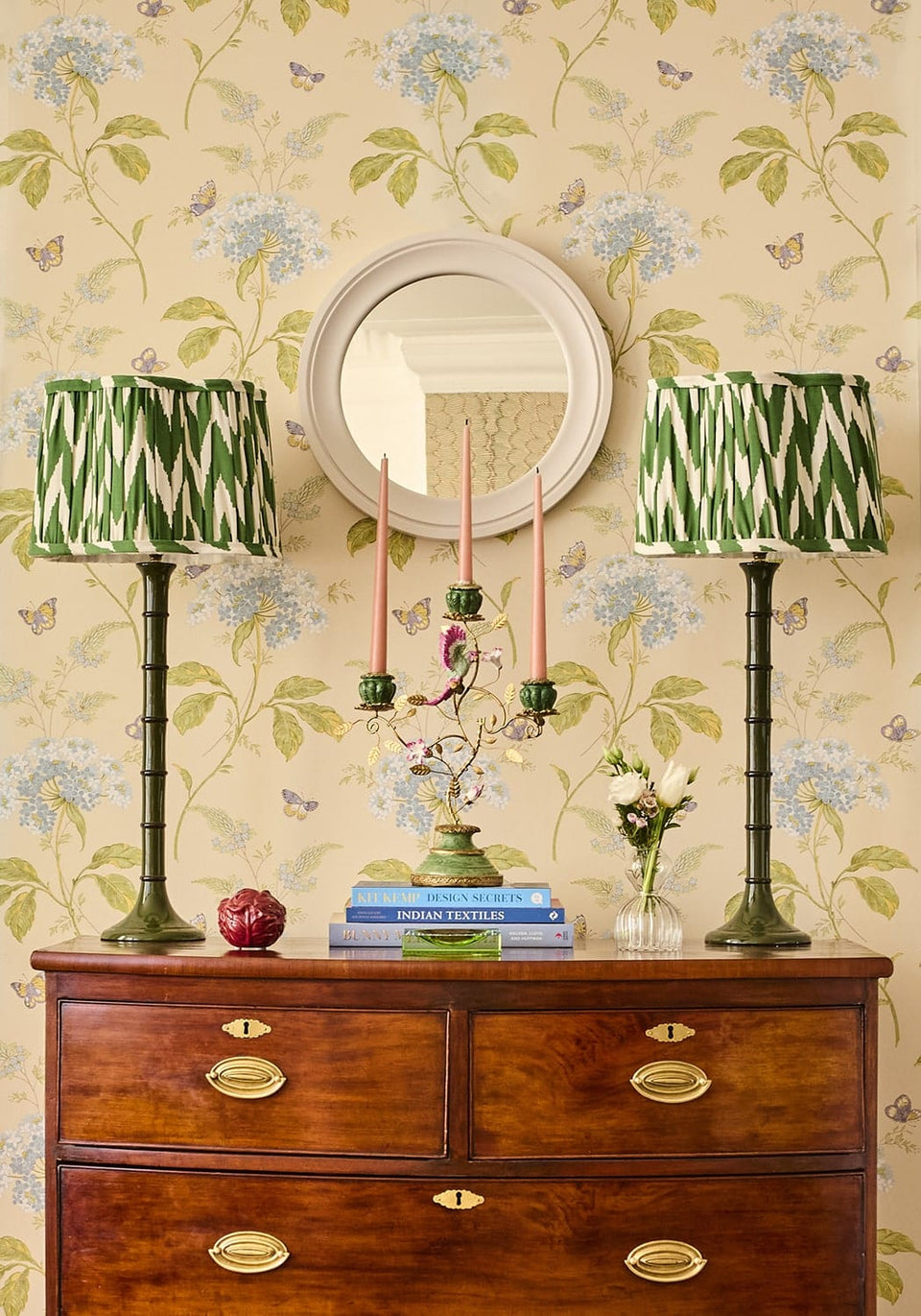 Charlotte Pleated Shade - Garden - Casa by Josephine Jenno