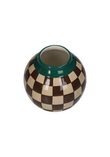 Check Mate: Our Playful Rounded Vase - Casa by Josephine Jenno