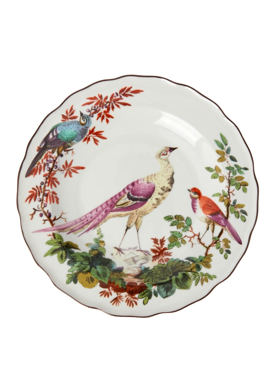 Chelsea Bird Side/Pudding Plates - Set of 4 - Casa by Josephine Jenno