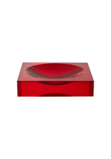 Chelsea Sweet Glass Trinket Tray - Red - Casa by Josephine Jenno