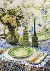 Chloe's Green and Gorgeous Dinner Plate - Set of 4 - Casa by Josephine Jenno