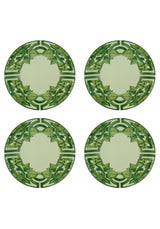 Chloe's Green and Gorgeous Dinner Plate - Set of 4 - Casa by Josephine Jenno