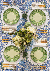 Chloe's Green and Gorgeous Dinner Plate - Set of 4 - Casa by Josephine Jenno