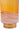 Christie Amber Two tone Glass Vase with Gold Trim - Casa by Josephine Jenno