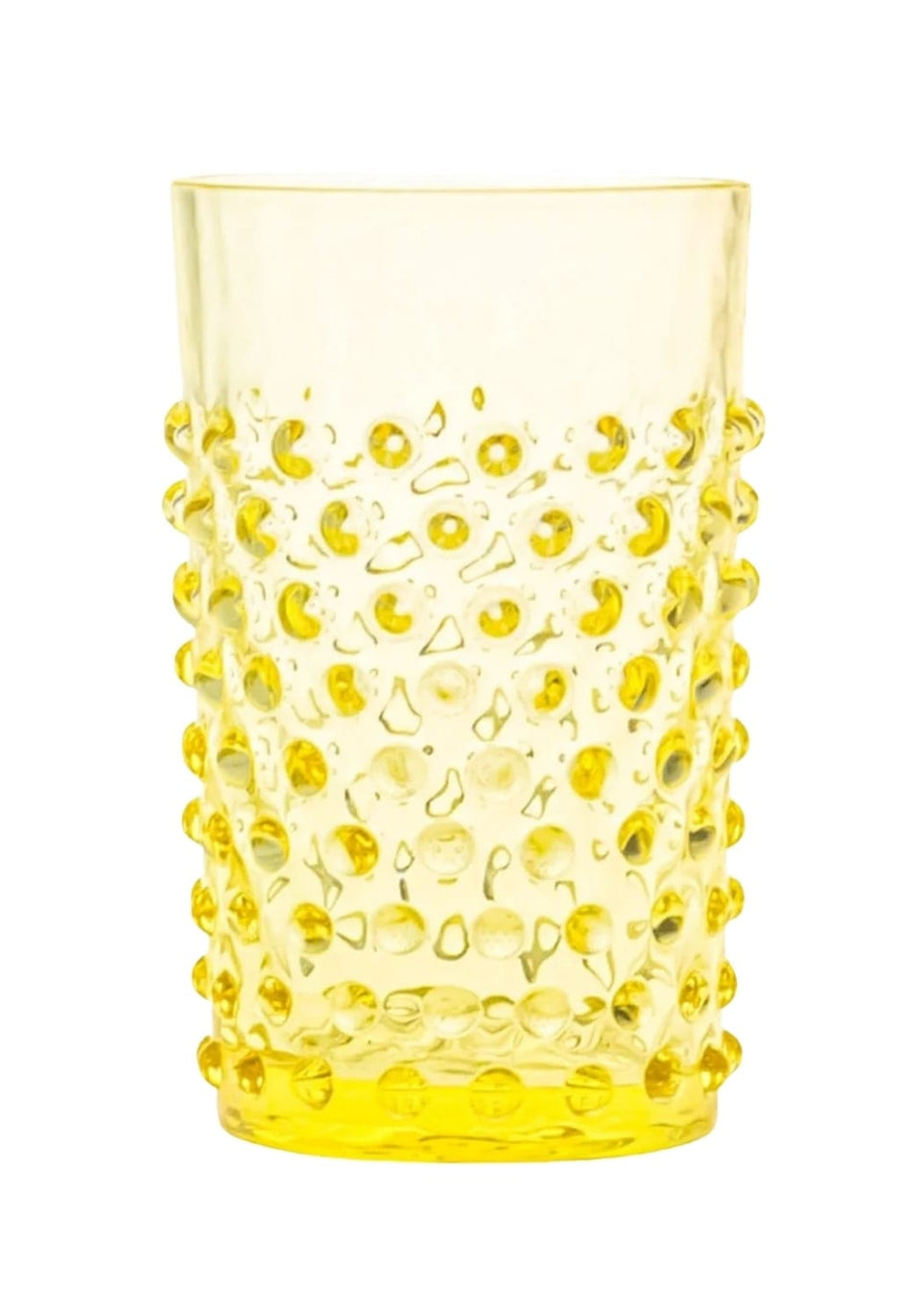 Citrine Dew Drop Jug with 4 Tumblers