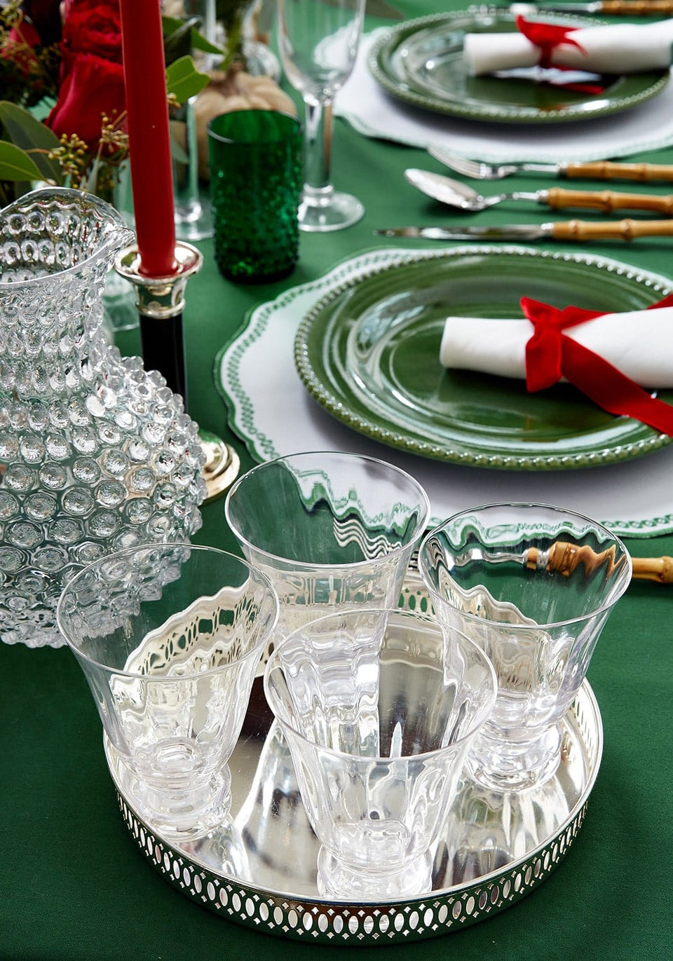 Clear Dew Drop Large Jug 2L - Casa by Josephine Jenno