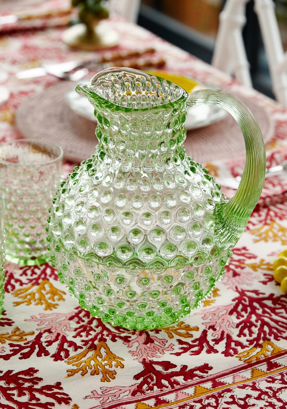 Clover Green Dew Drop Large Jug 2L - Casa by Josephine Jenno