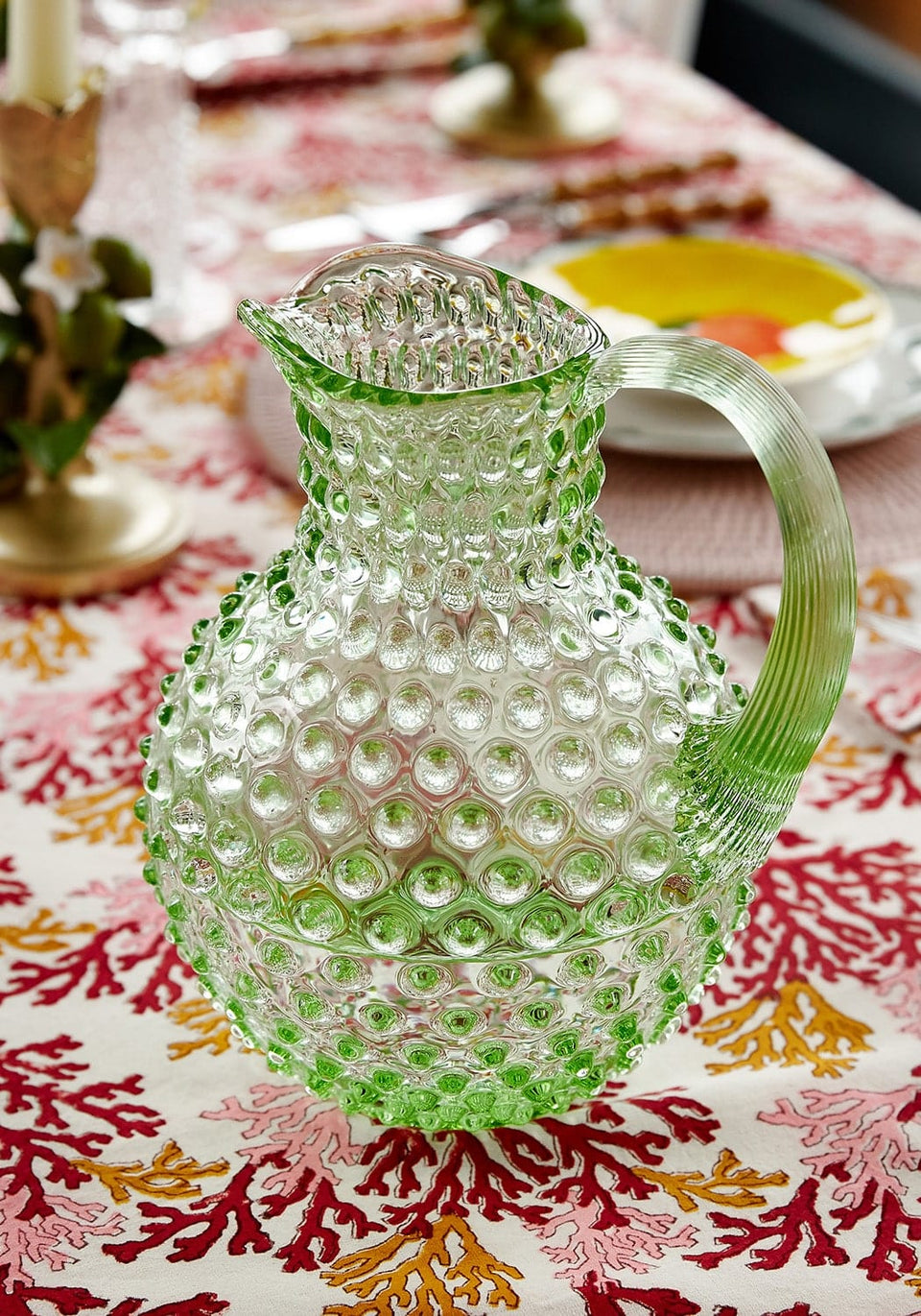 Clover Dew Drop Jugs with 4 Tumblers