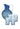 Cornflower Blue Jug with 4 Tumblers - Casa by Josephine Jenno