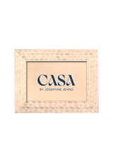 Cream and Beige Patterned Photo Frame 6x4" - Casa by Josephine Jenno