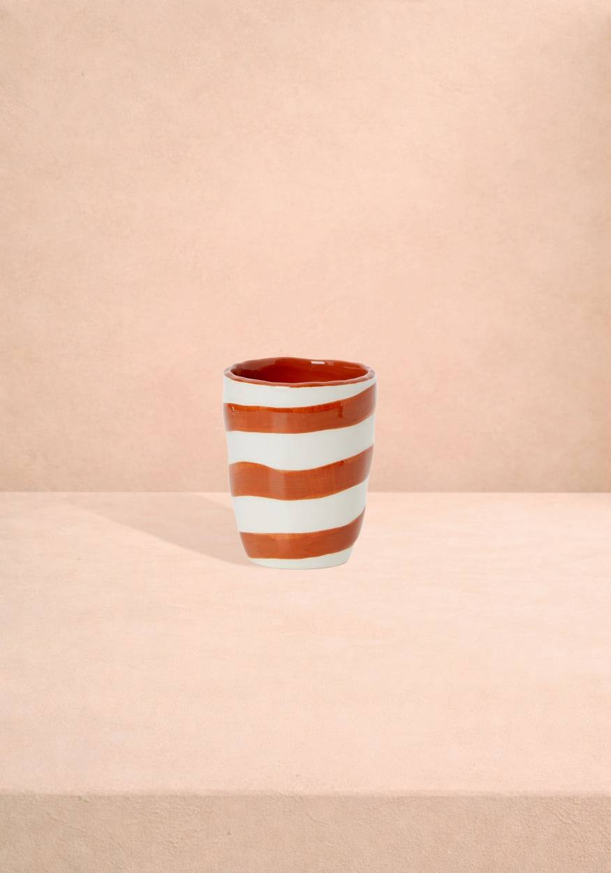Gorgeous Striped tumblers Cinco de Mayo - Set of 4