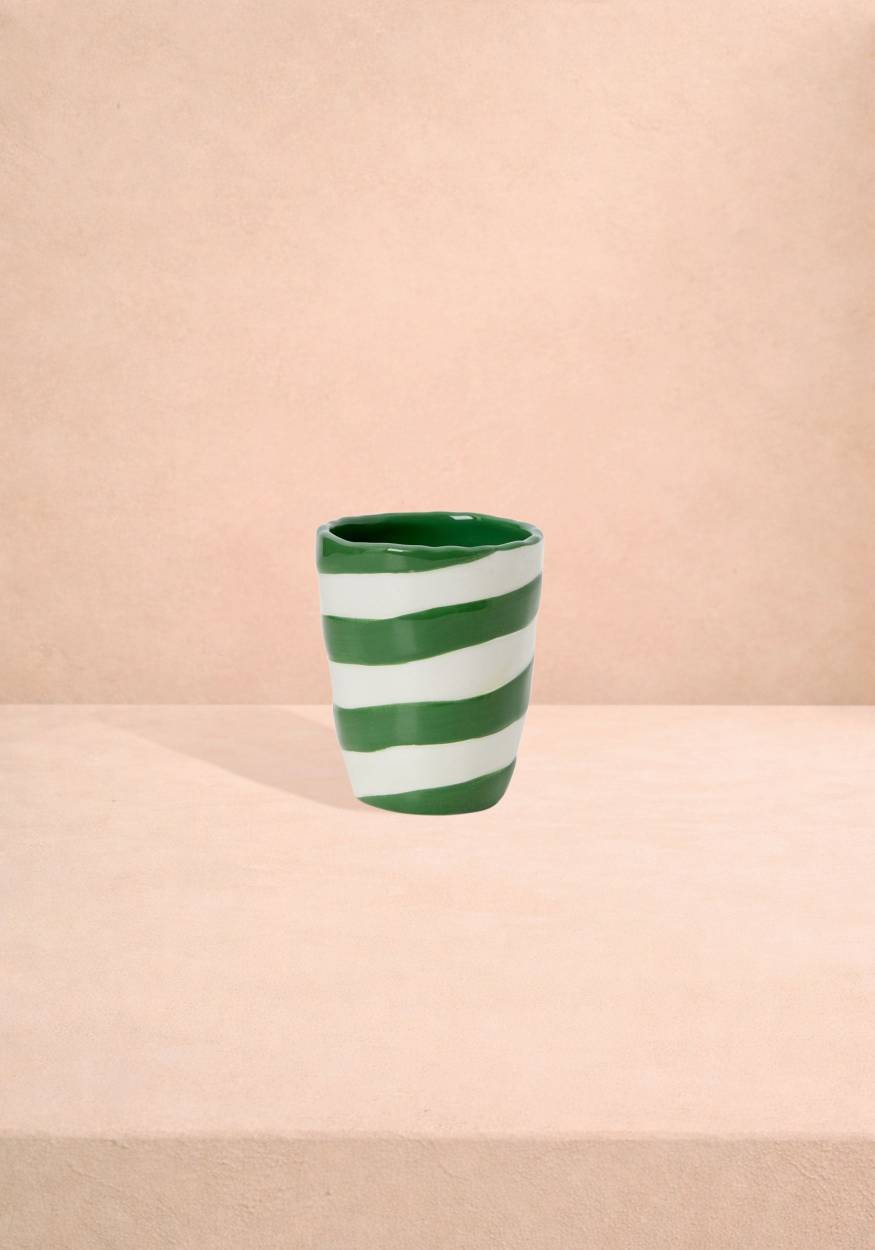 Gorgeous Striped tumblers Cinco de Mayo - Set of 4