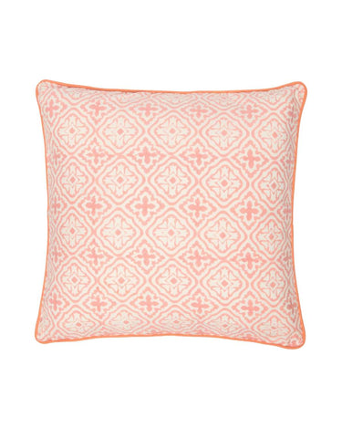 Antonia Blossom Lattice Cushion