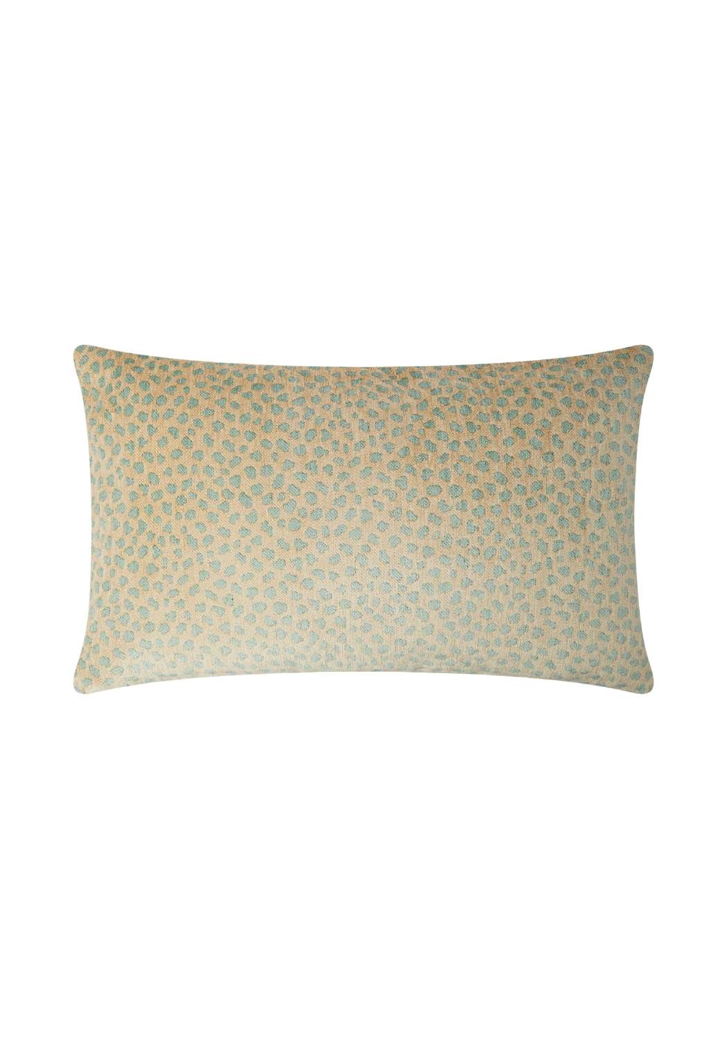 Colefax and Fowler Azure Leopard Print Cushion Cover