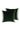 Fir Green Velvet Cushion Cover - With Tassels