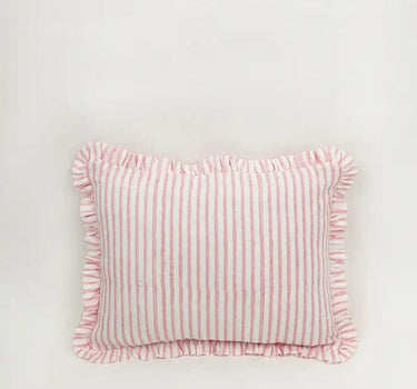 Pink & White Delight Cushion Cover
