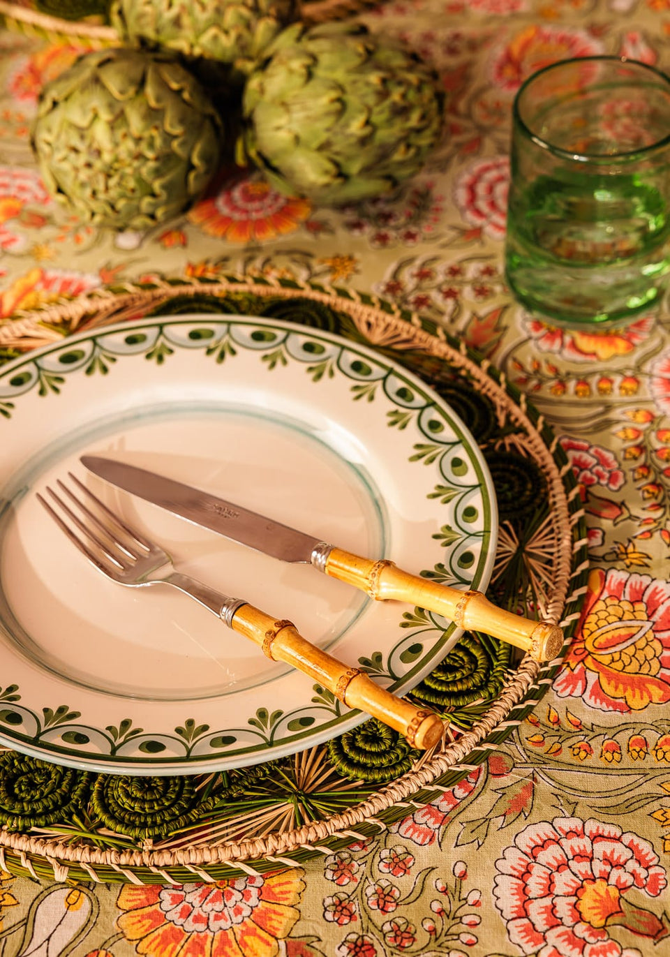 Cutlery 4-Piece Bamboo Cutlery Set