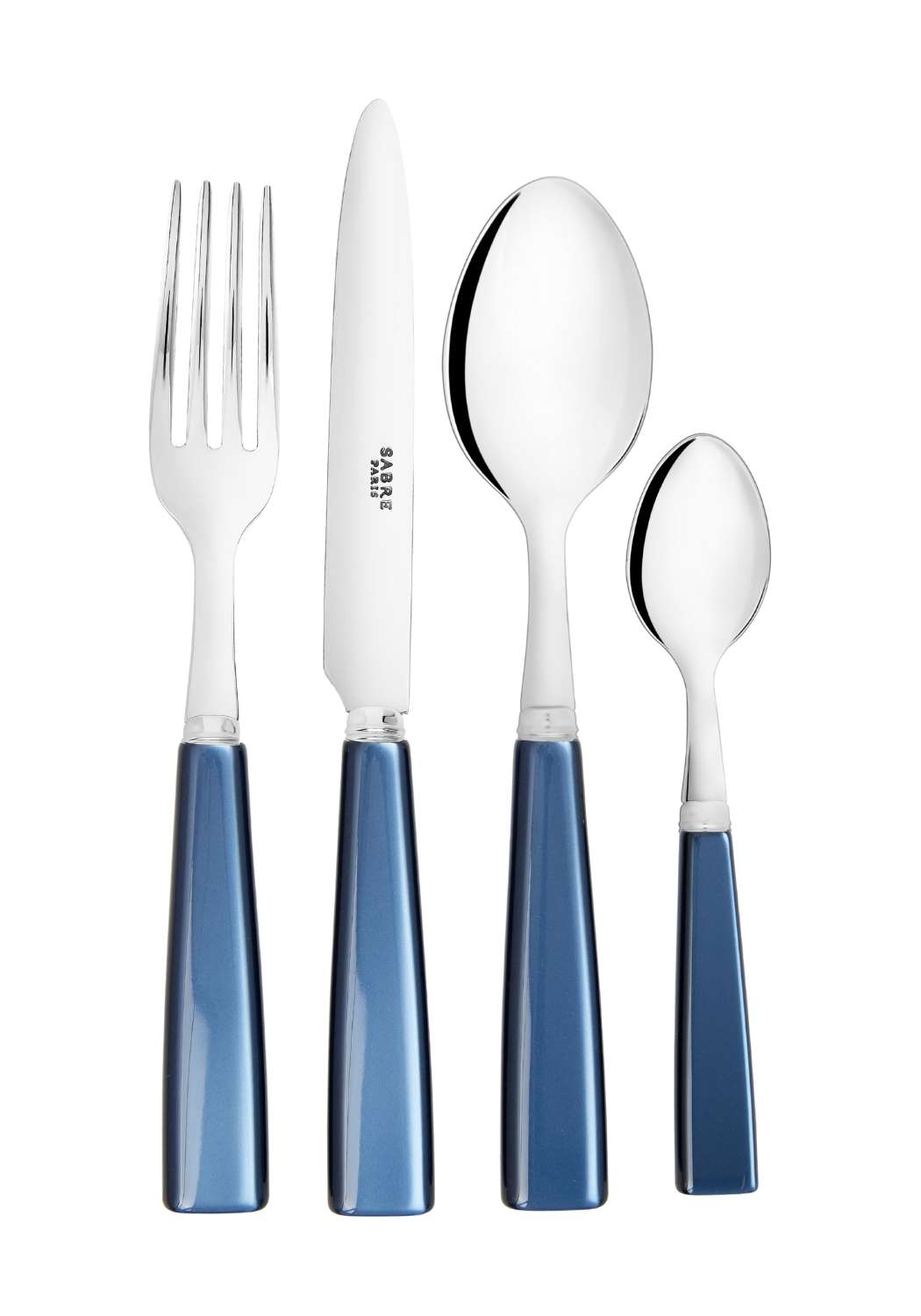 4-Piece Not In The Navy Blue Cutlery Set