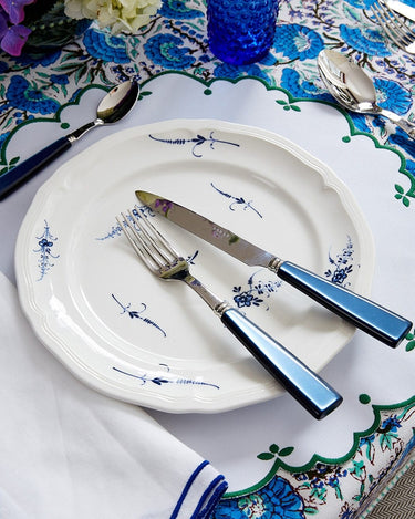 4-Piece Not In The Navy Blue Cutlery Set