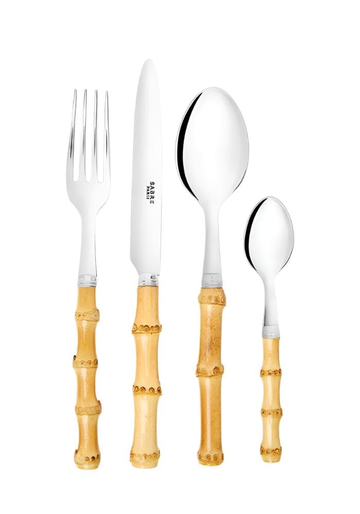 Cutlery 4-Piece Picnic on Lake Anju Bamboo Cutlery Set