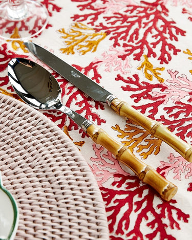 4-Piece Picnic on Lake Anju Bamboo Cutlery Set