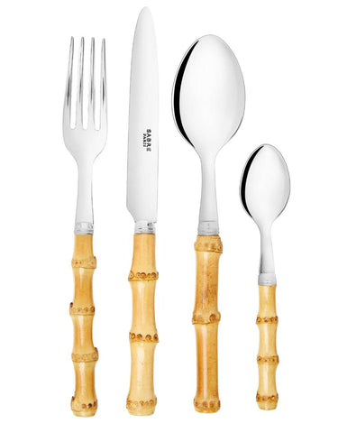 4-Piece Picnic on Lake Anju Bamboo Cutlery Set