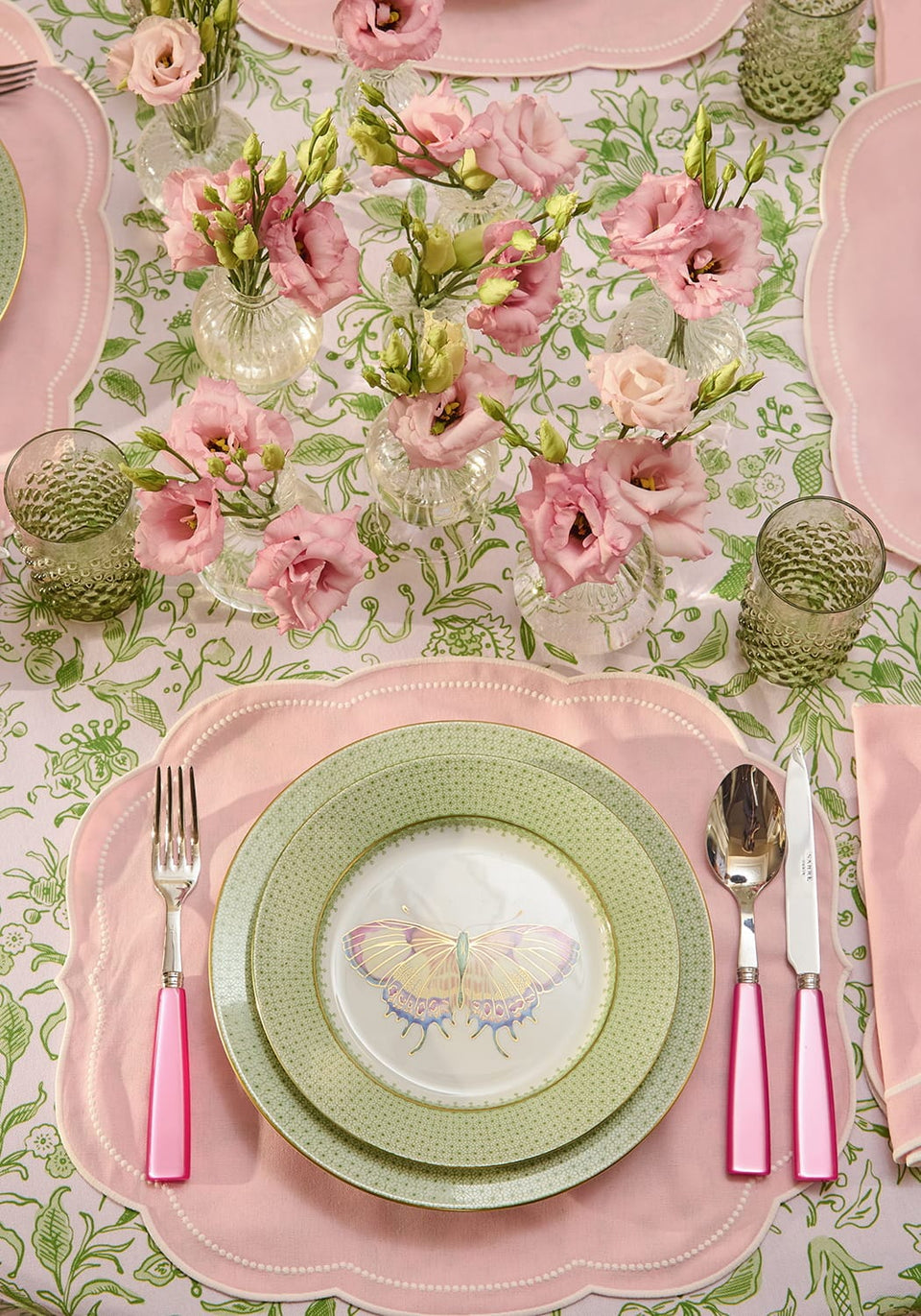 4-Piece Pink Cutlery Set - Set the Barbie Trend