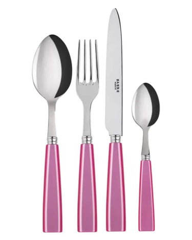 4-Piece Pink Cutlery Set - Set the Barbie Trend