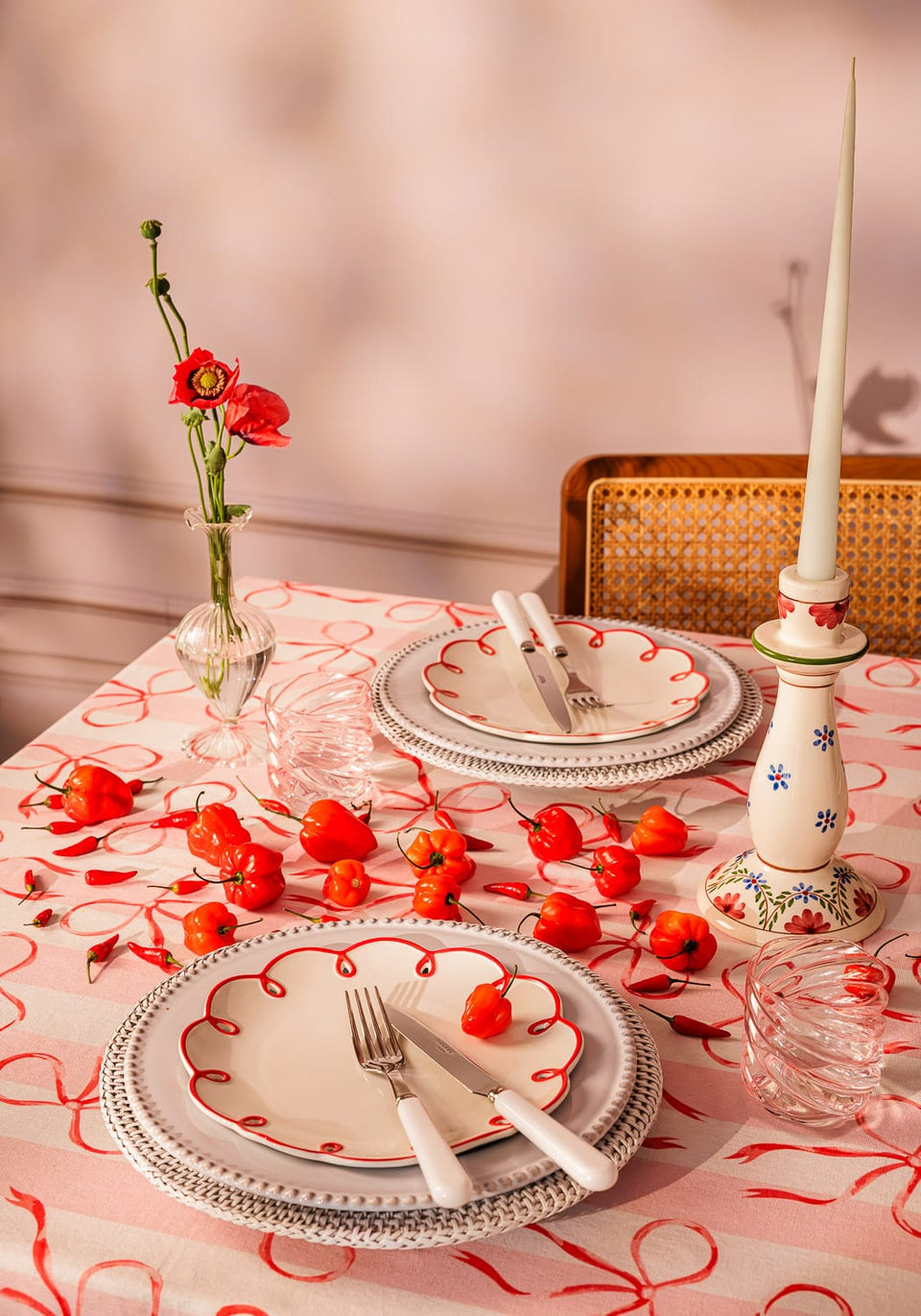 Cutlery 4- Pieces Pop Unis White Cutlery Set