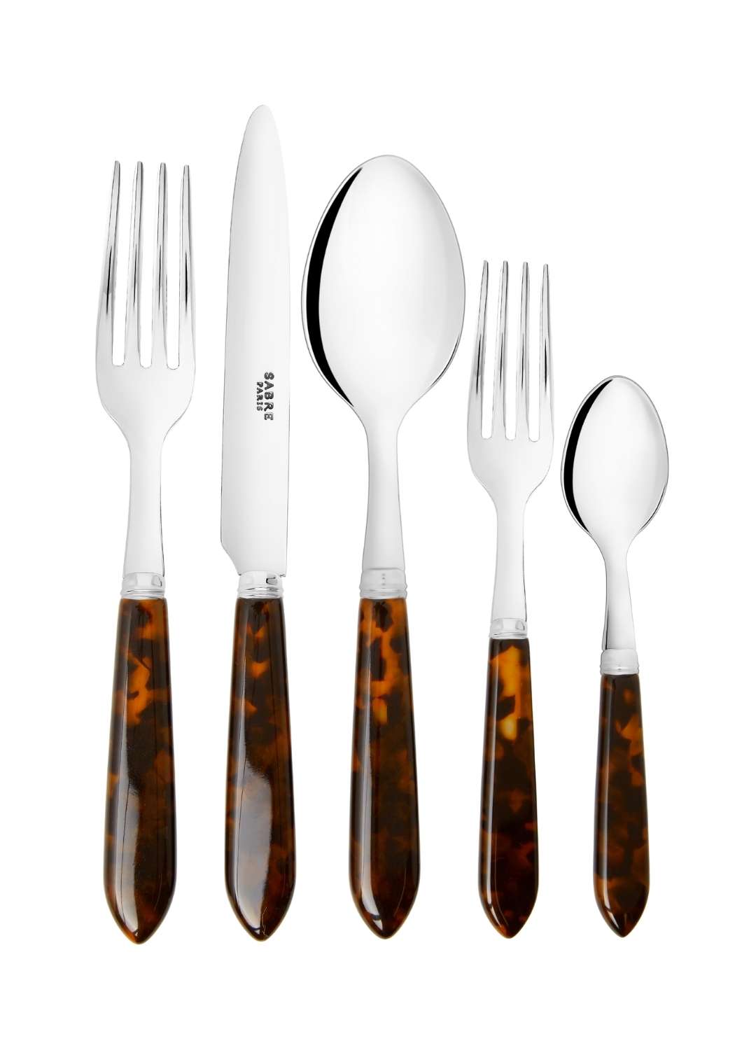5 Piece Tortoise Hare Cutlery Set