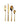 Gold Cutlery 16pc Set