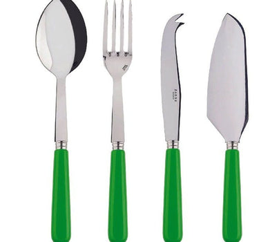 Salad and Cheese? Yes Please - Lime Green Serving Set