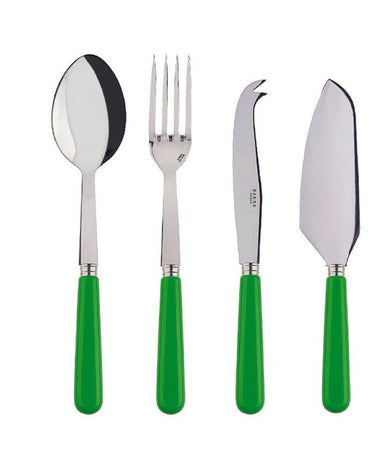Salad and Cheese? Yes Please - Lime Green Serving Set