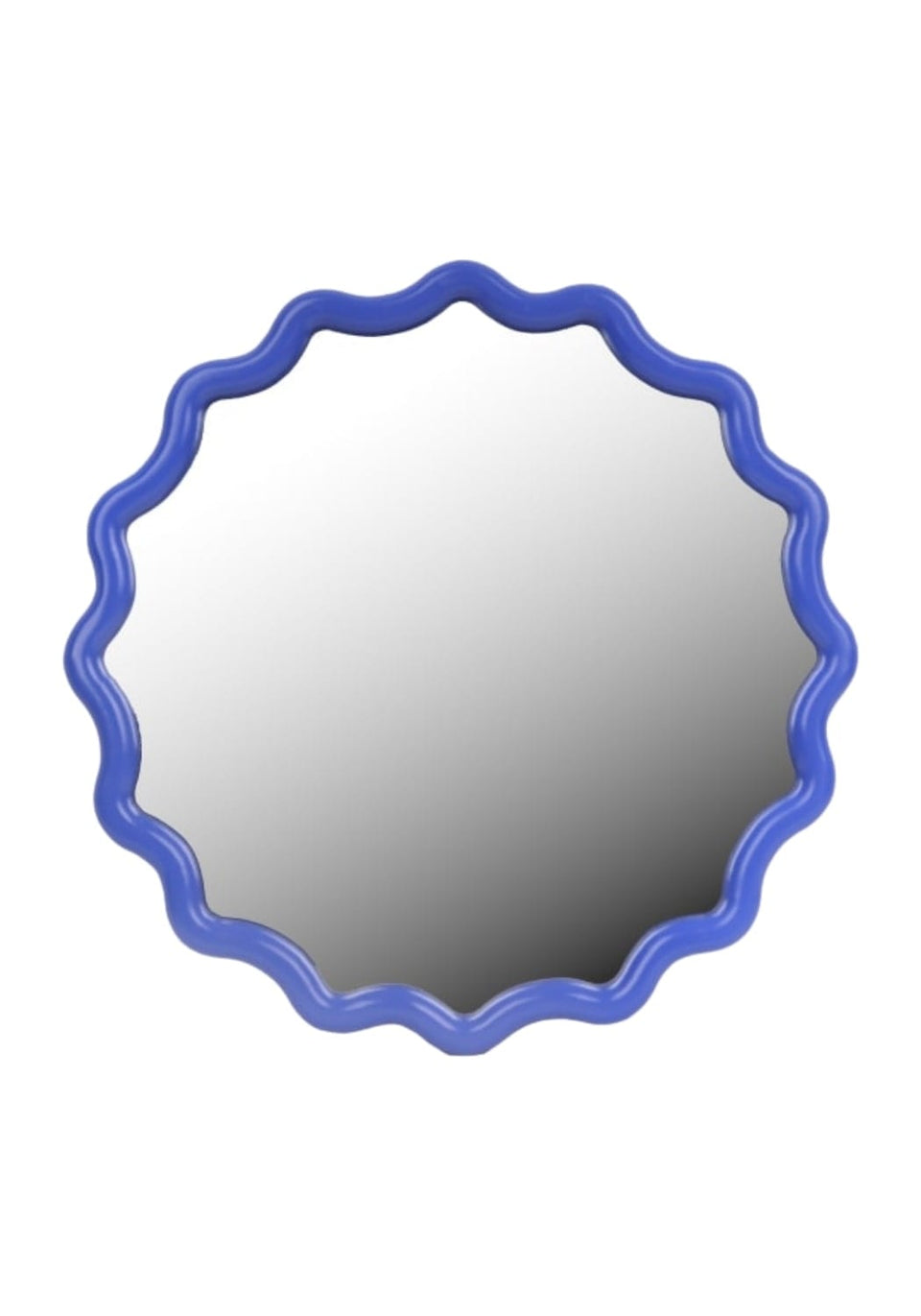 Daisy Scallop Mirror - Cobalt - Casa by Josephine Jenno
