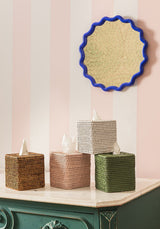 Daisy Scallop Mirror - Cobalt - Casa by Josephine Jenno