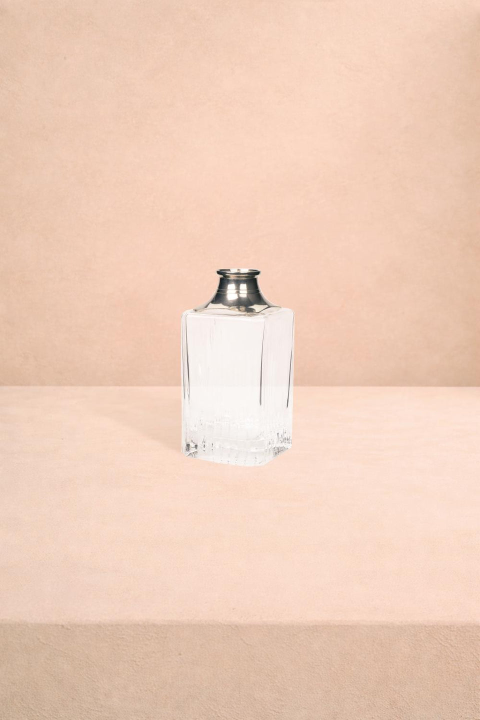 Silver Crest Crystal Decanter