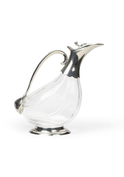 Silver Drake Crystal Decanter