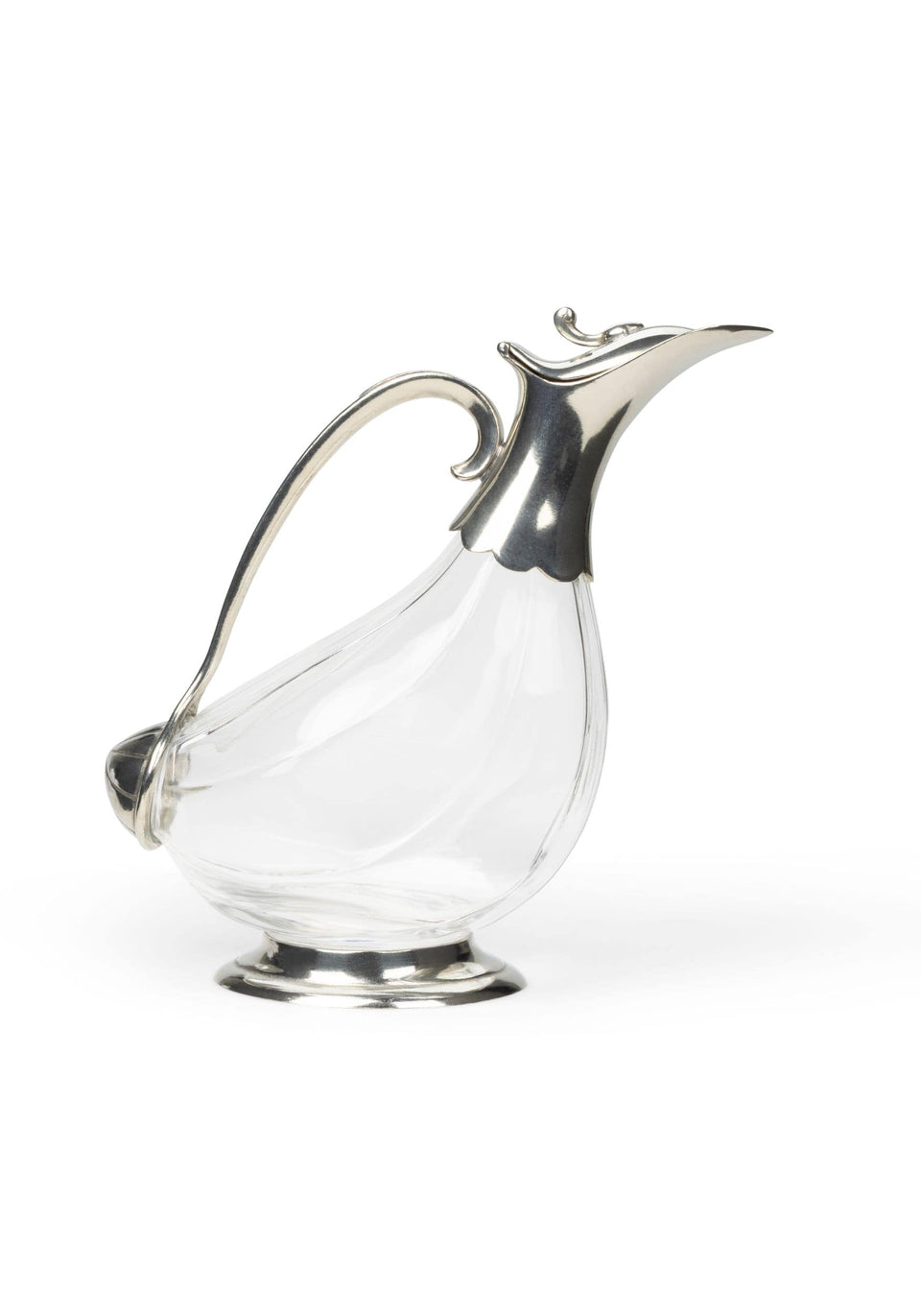 Decanter Silver Drake Crystal Decanter