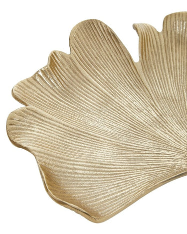 Antique Finish Ginko Leaf Dish