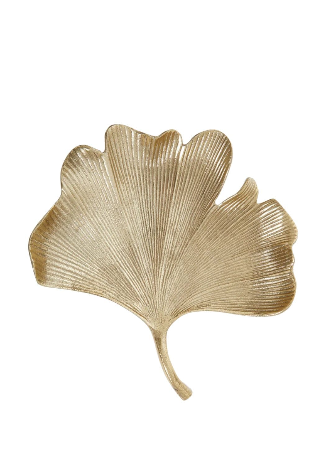 Antique Finish Ginko Leaf Dish