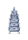 Delft Tulipiere Tall - Hand Painted Ceramic