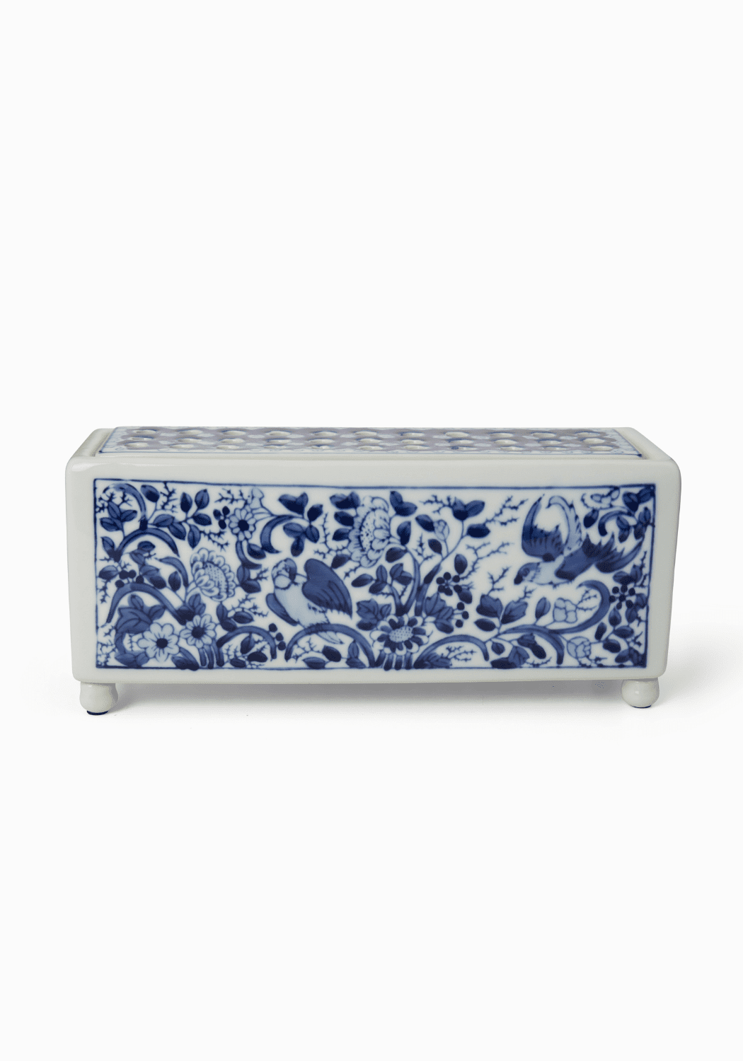 Delft Tulipiere Rectangle Vase - Casa by Josephine Jenno