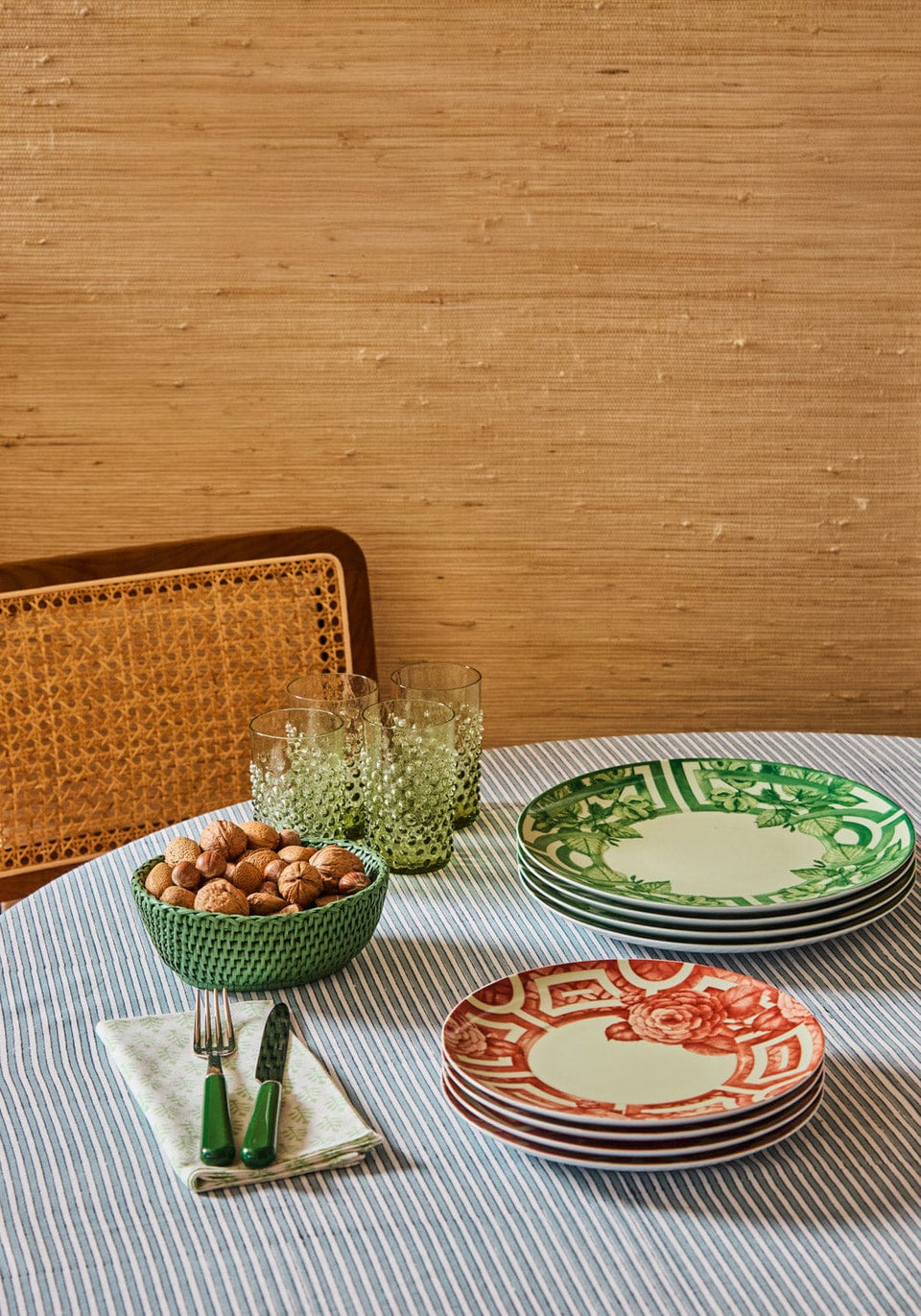 Chloe's Cheeky Chinoise Dessert Plate - Set of 4