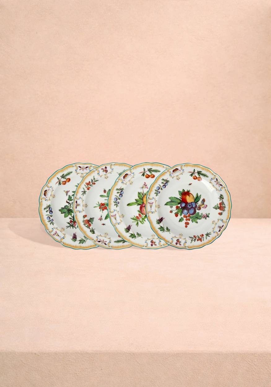 Duke Gloucester Side Pudding Plates Set 4