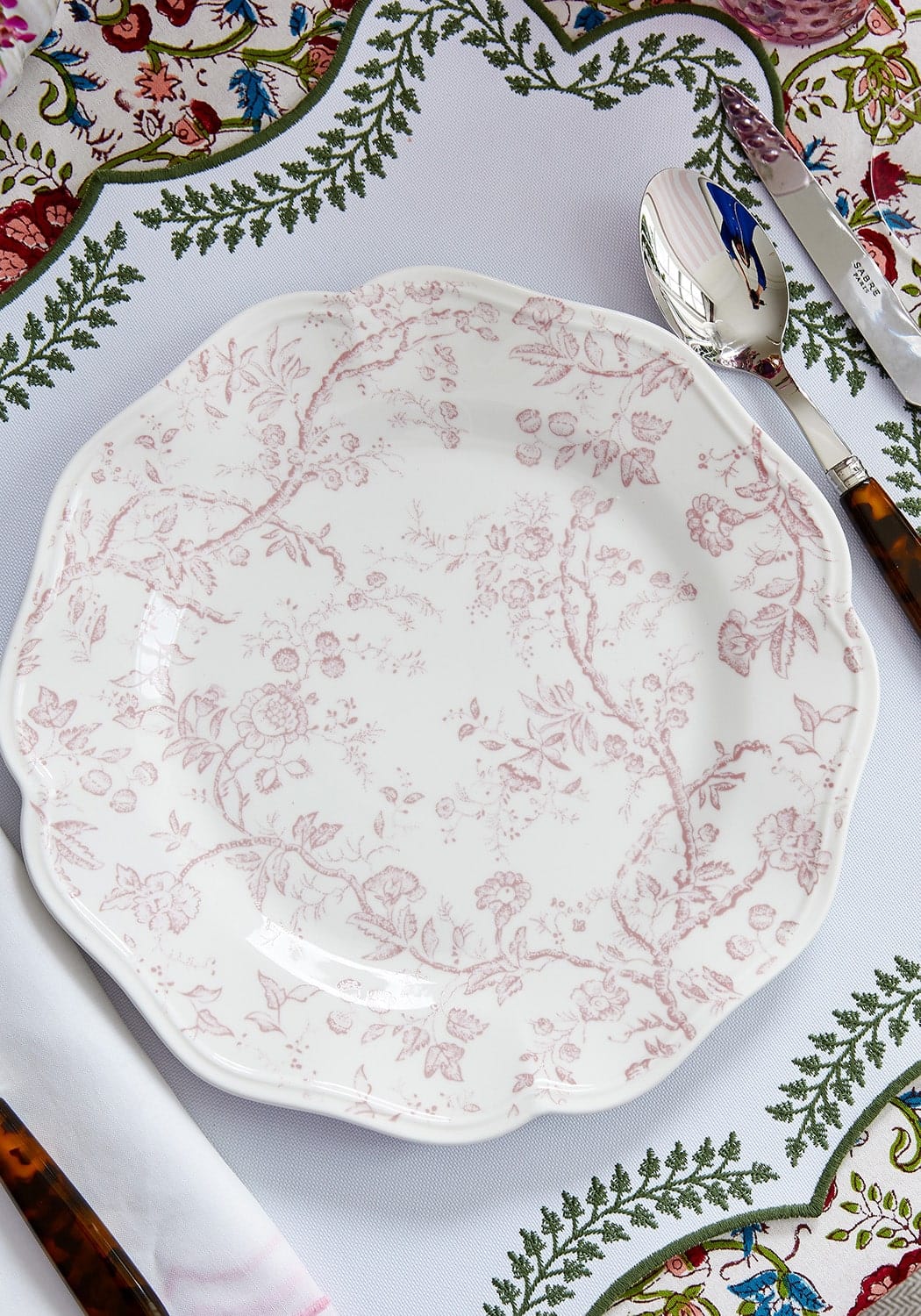 Diana Blossom Salad Plate - Set of 6 - Casa by Josephine Jenno