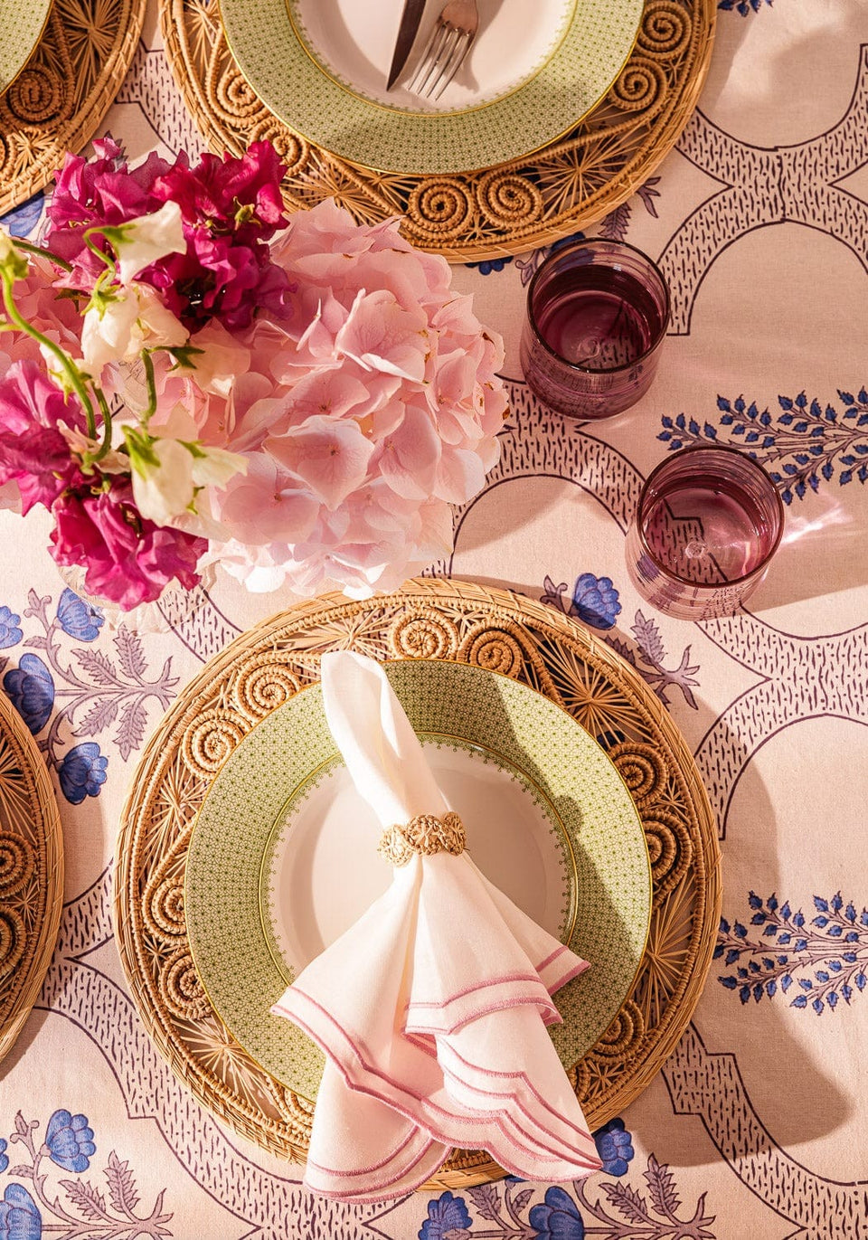 Dinner Plate Green Apple Lace Dinner Plates - Set of 4