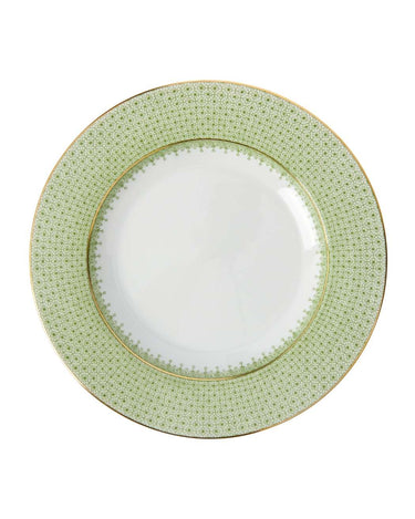 Green Apple Lace Dinner Plates - Set of 4