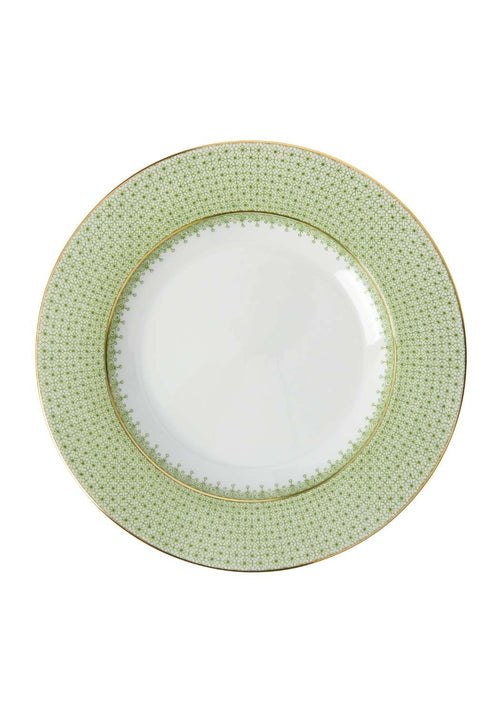 Green Apple Lace Dinner Plates - Set of 4