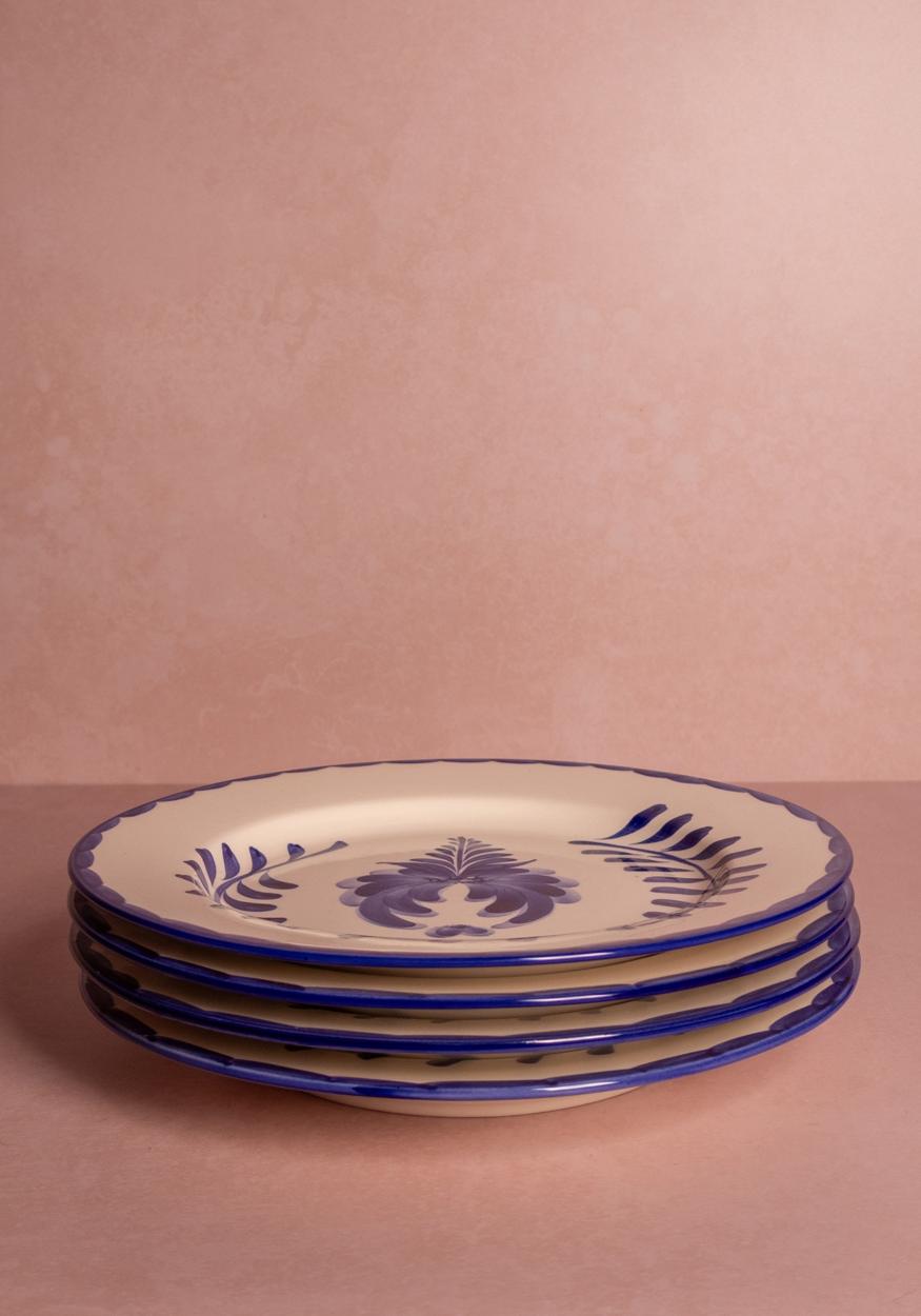 Dinner Plate Pandora Dinner Plate, Cobalt Blue Set of 4
