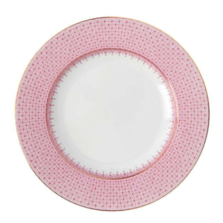 Pink Lace Dinner Plates - Set of 4